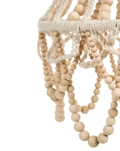 Lampadario MENIK Legno Marrone chiaro