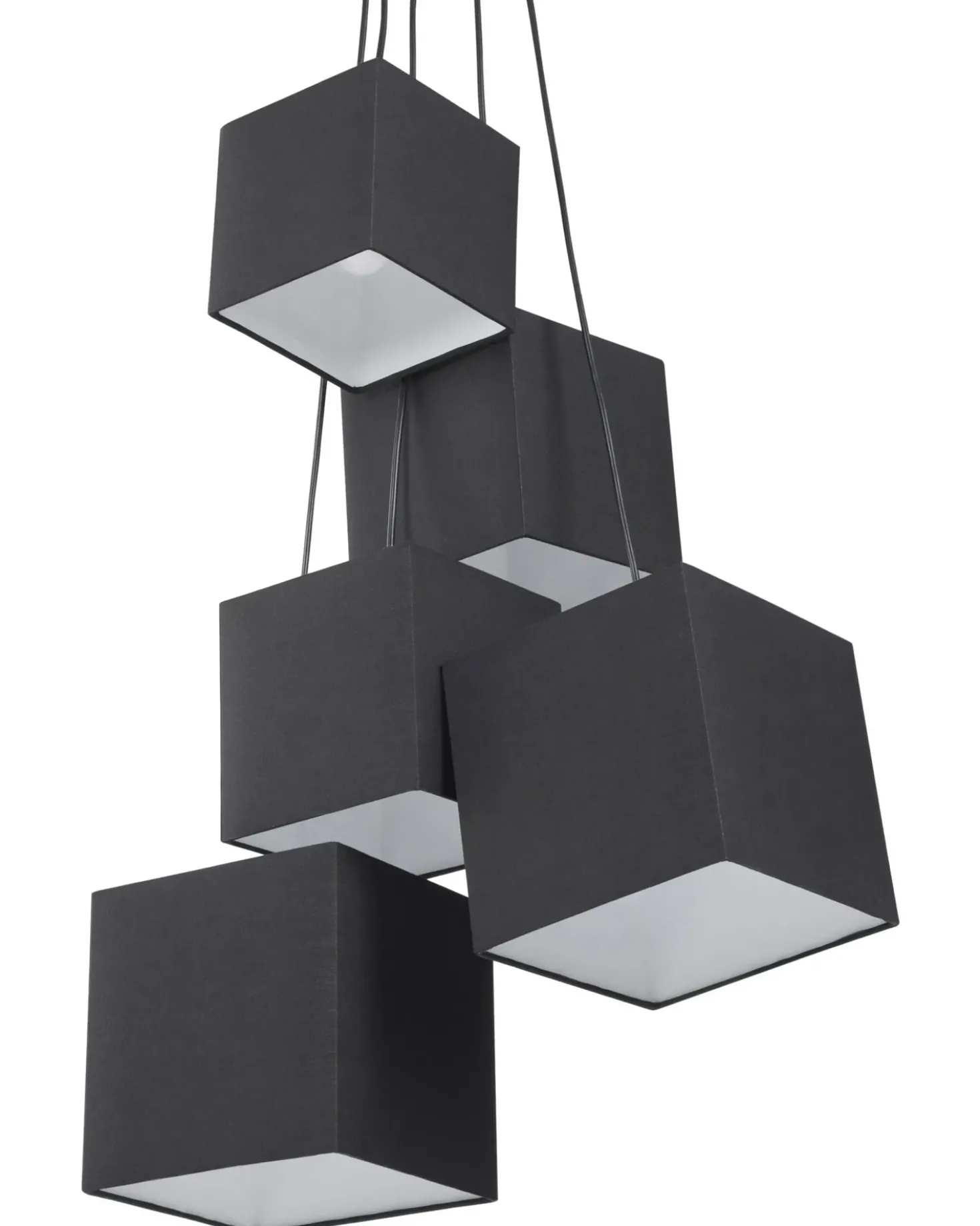 Lampadario MESTA Nero