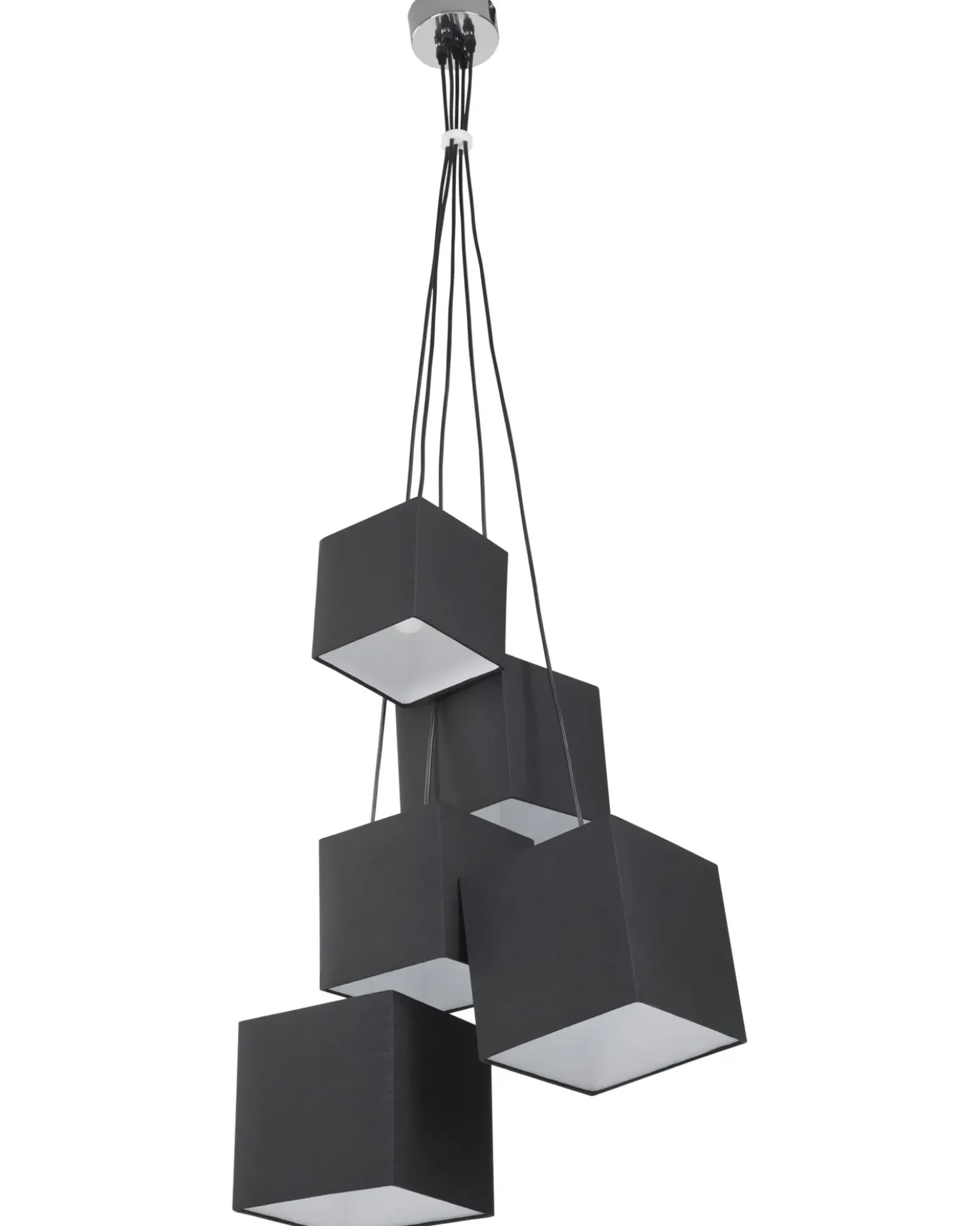 Lampadario MESTA Nero