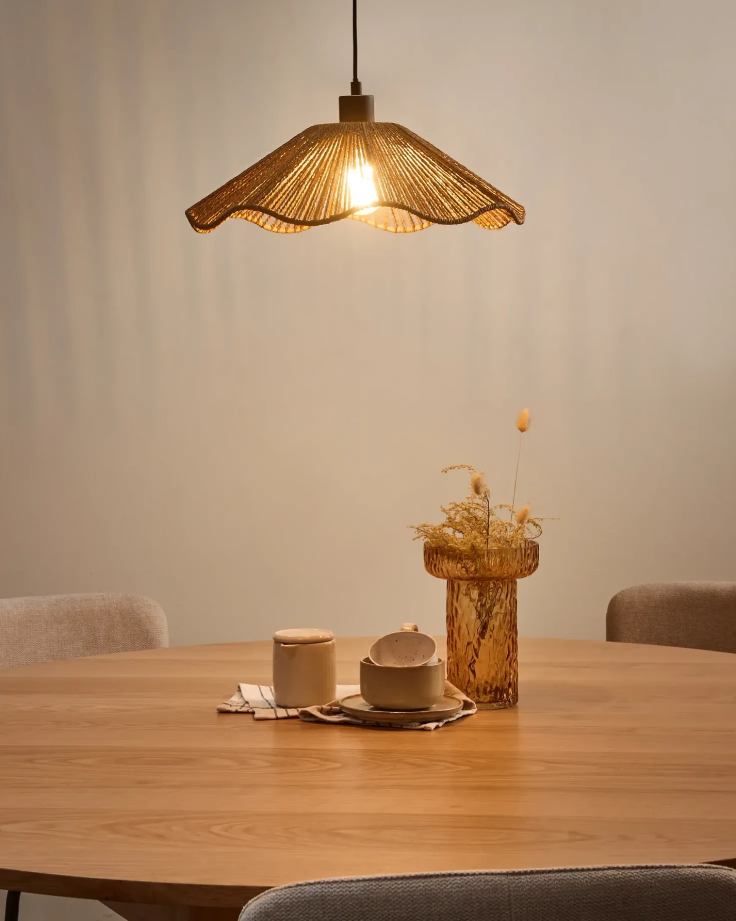 Lampadario MIGORI Carta Naturale