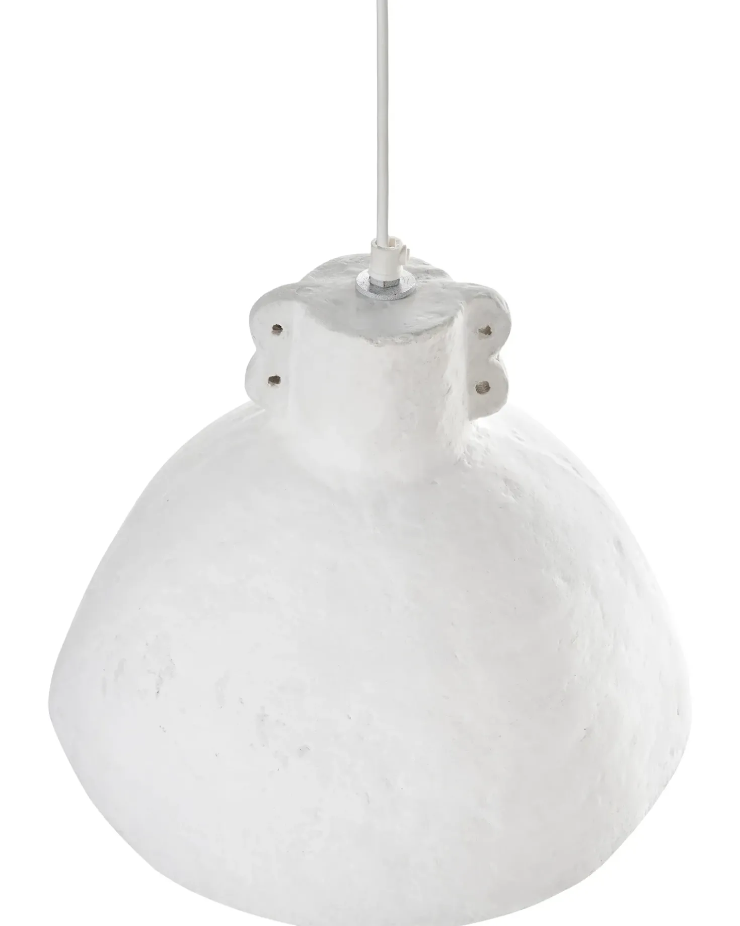 Lampadario MIGUELETE Cartapesta Bianco