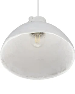 Lampadario MIGUELETE Cartapesta Bianco