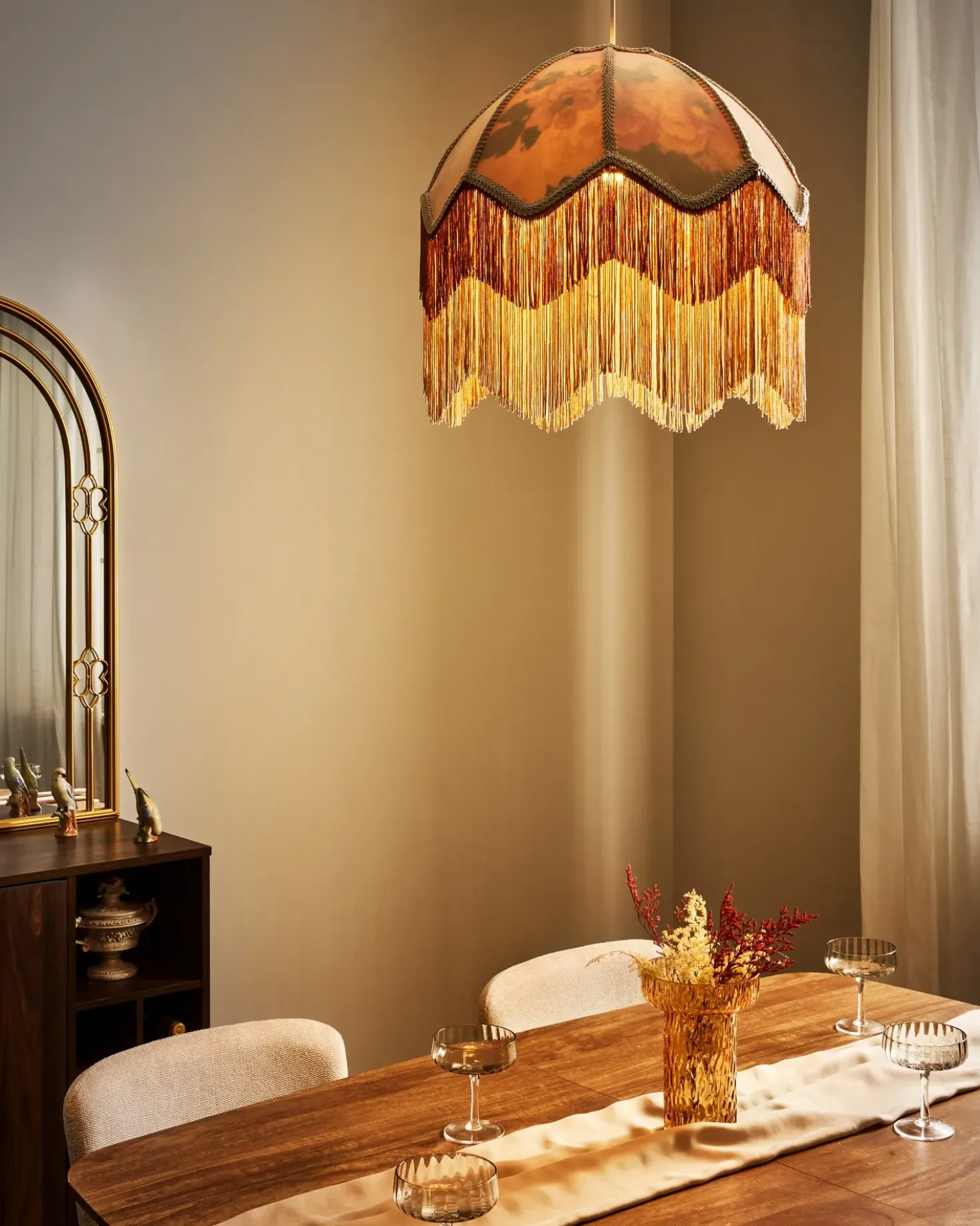 Lampadario MILAGRO Beige