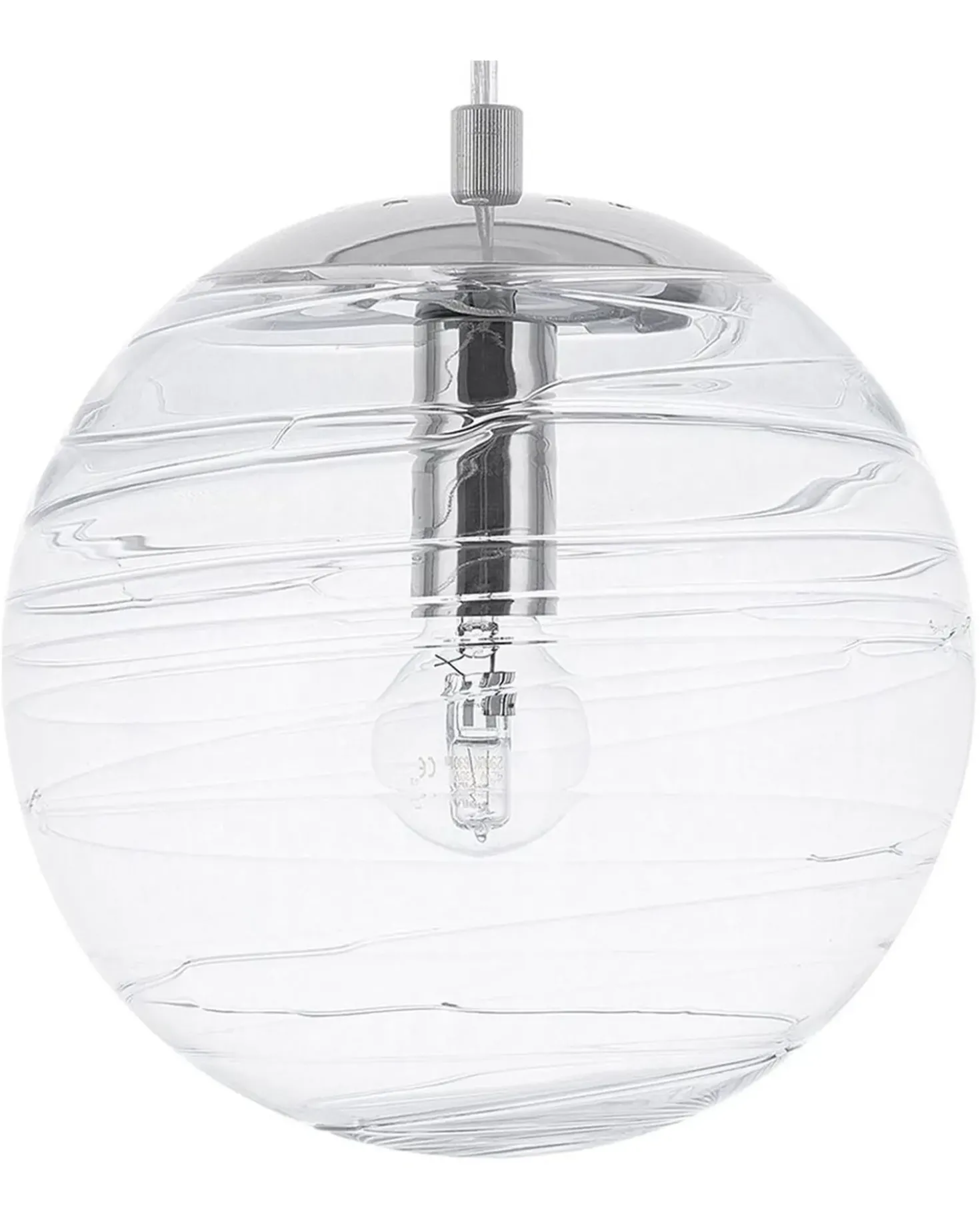 Lampadario MIRNA Vetro Trasparente
