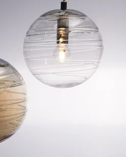 Lampadario MIRNA Vetro Trasparente