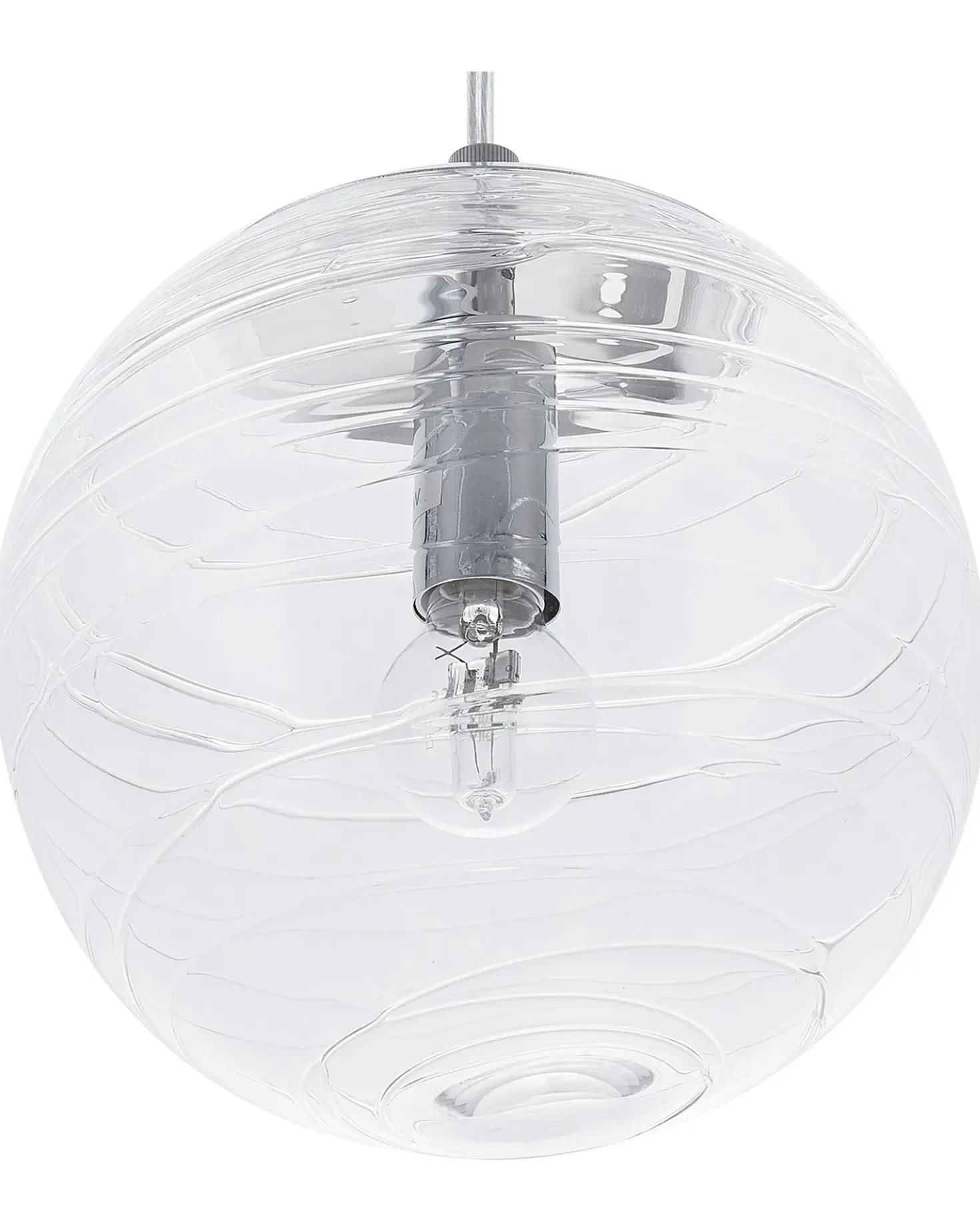 Lampadario MIRNA Vetro Trasparente