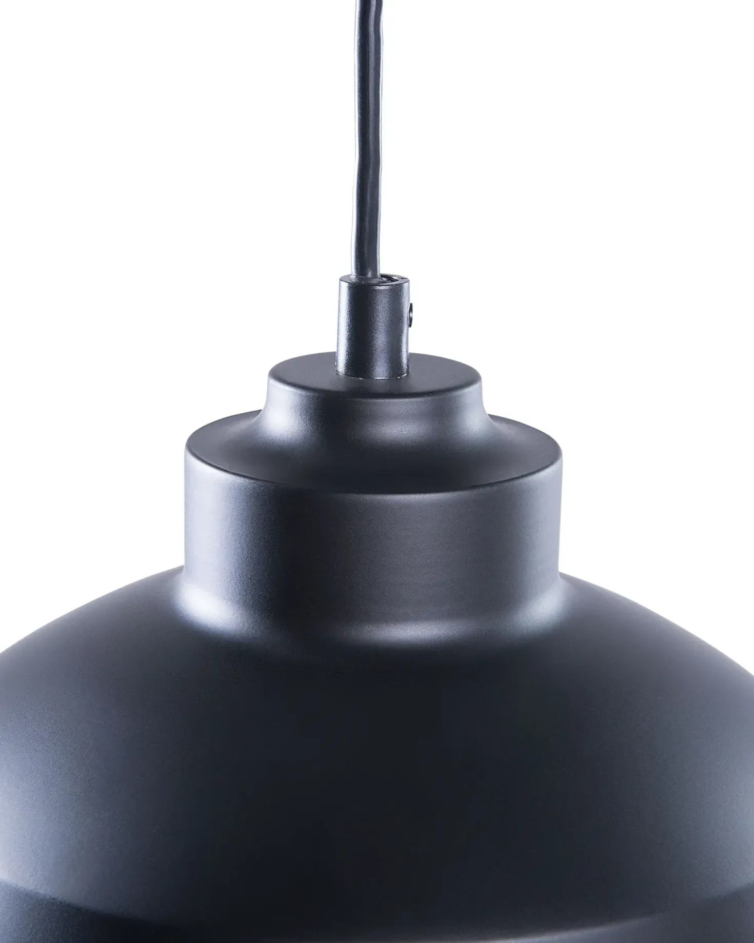 Lampadario MONTE Metallo Nero