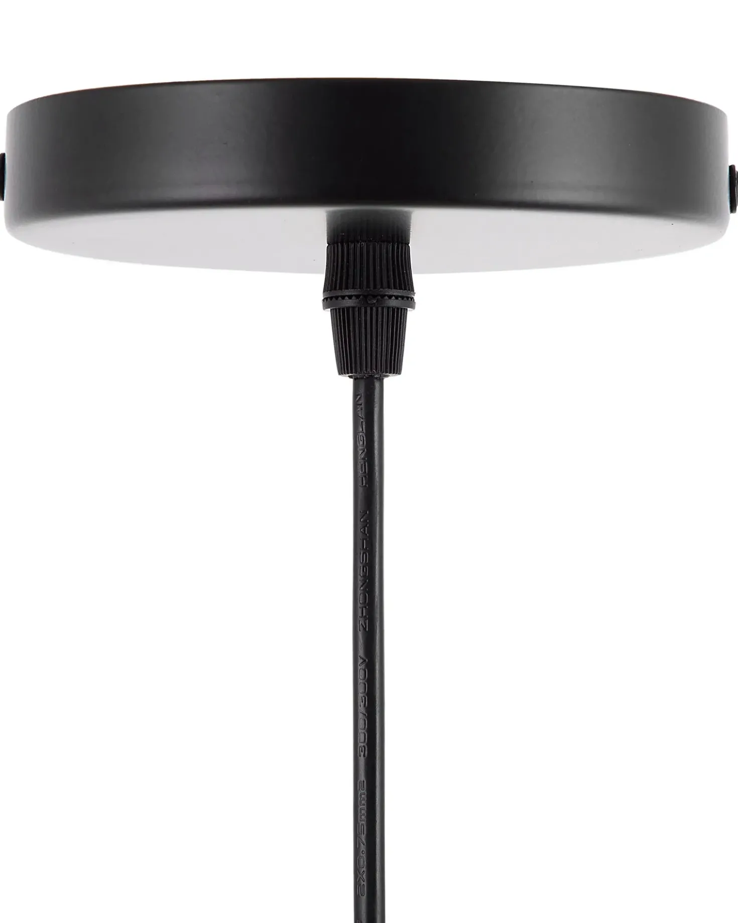 Lampadario MUGA Metallo Nero