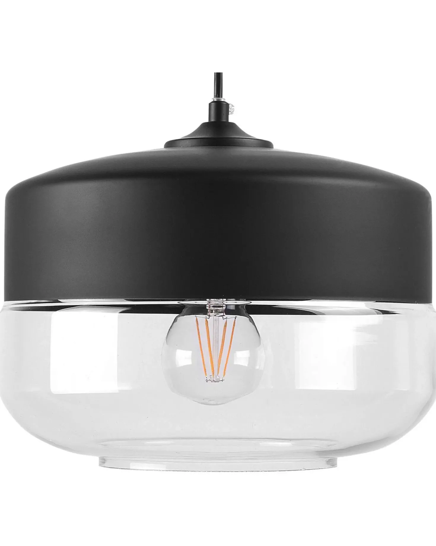 Lampadario MURRAY Vetro Nero