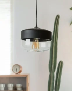 Lampadario MURRAY Vetro Nero