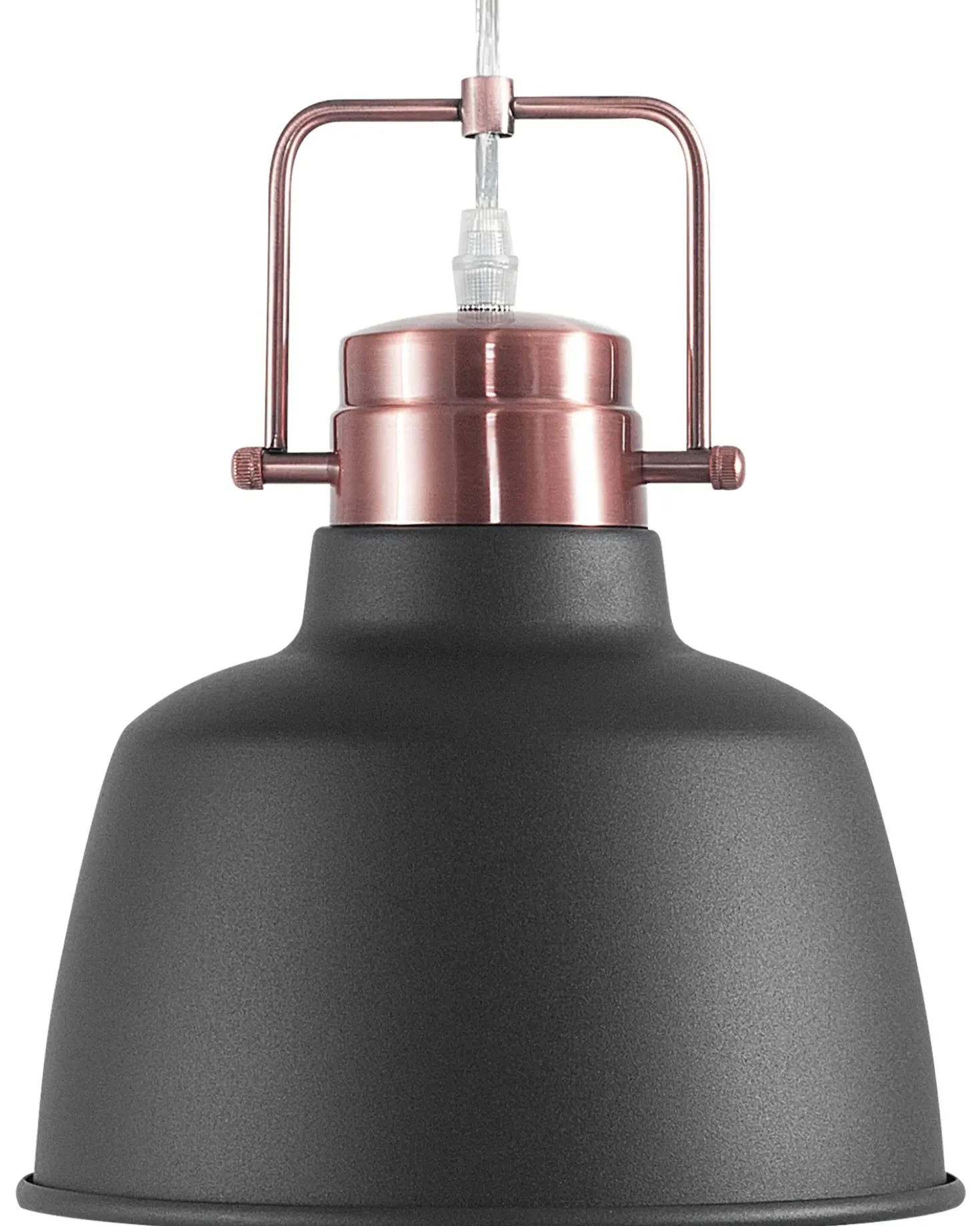 Lampadario NARMADA Metallo Grigio grafite