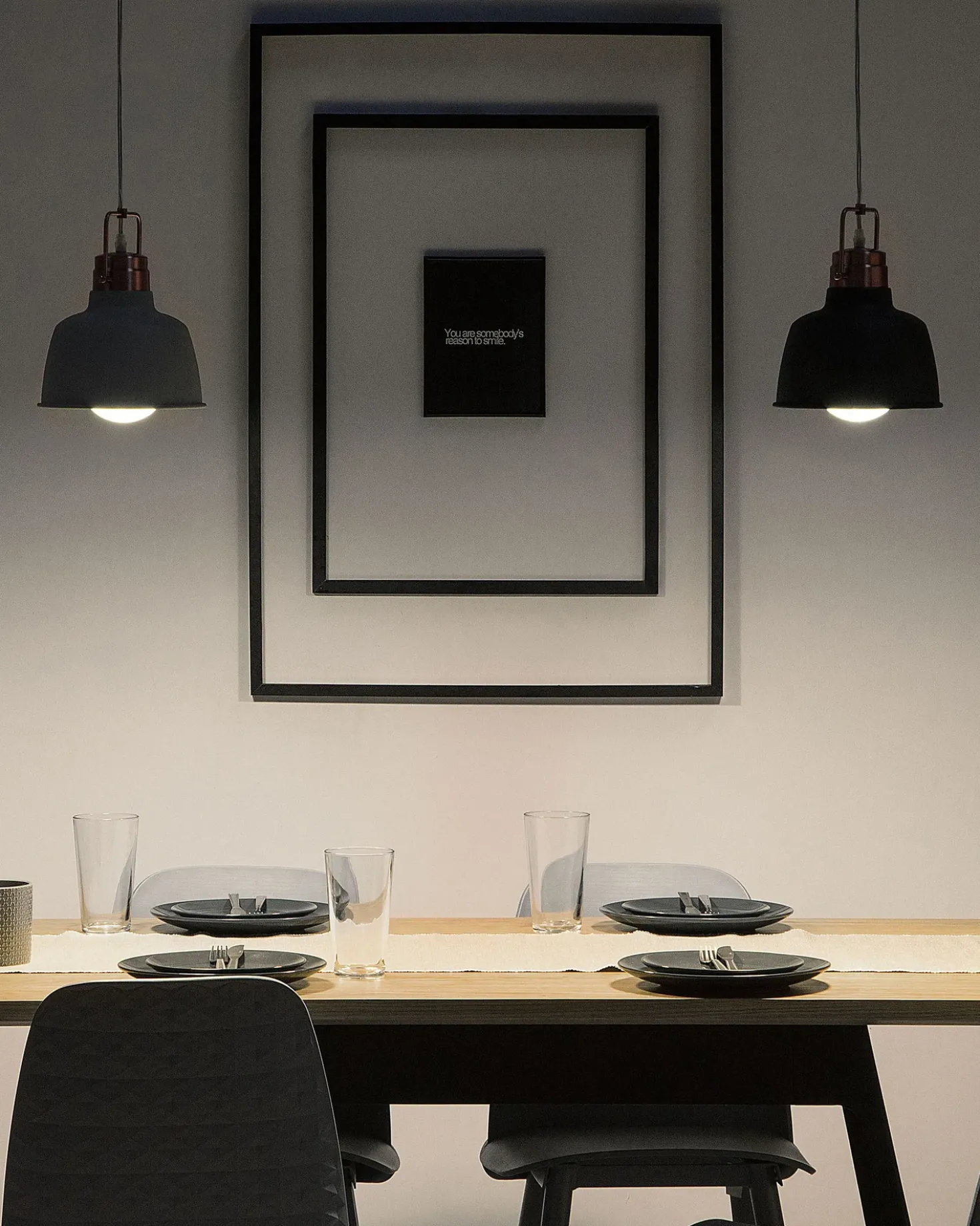 Lampadario NARMADA Metallo Grigio grafite