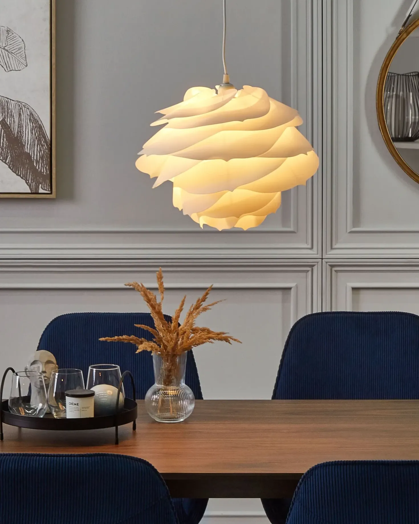 Lampadario NILE Bianco