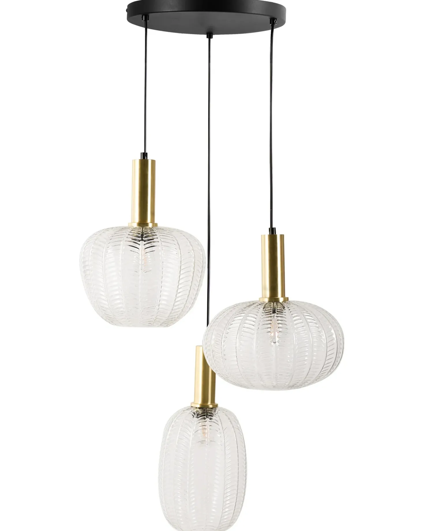 Lampadario NJORO Vetro Trasparente