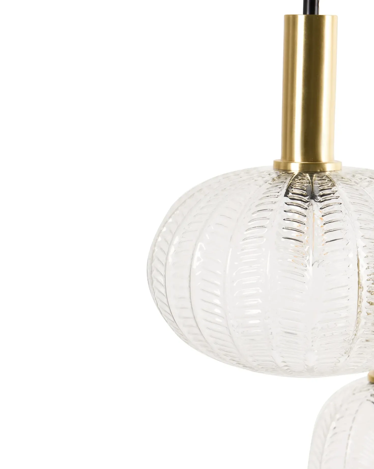 Lampadario NJORO Vetro Trasparente