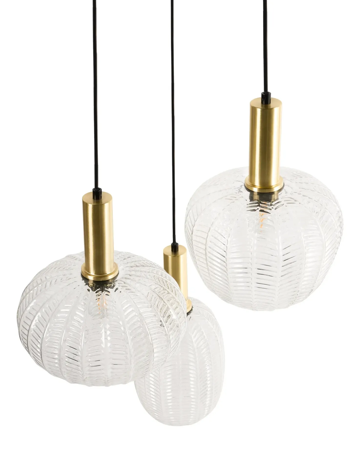 Lampadario NJORO Vetro Trasparente