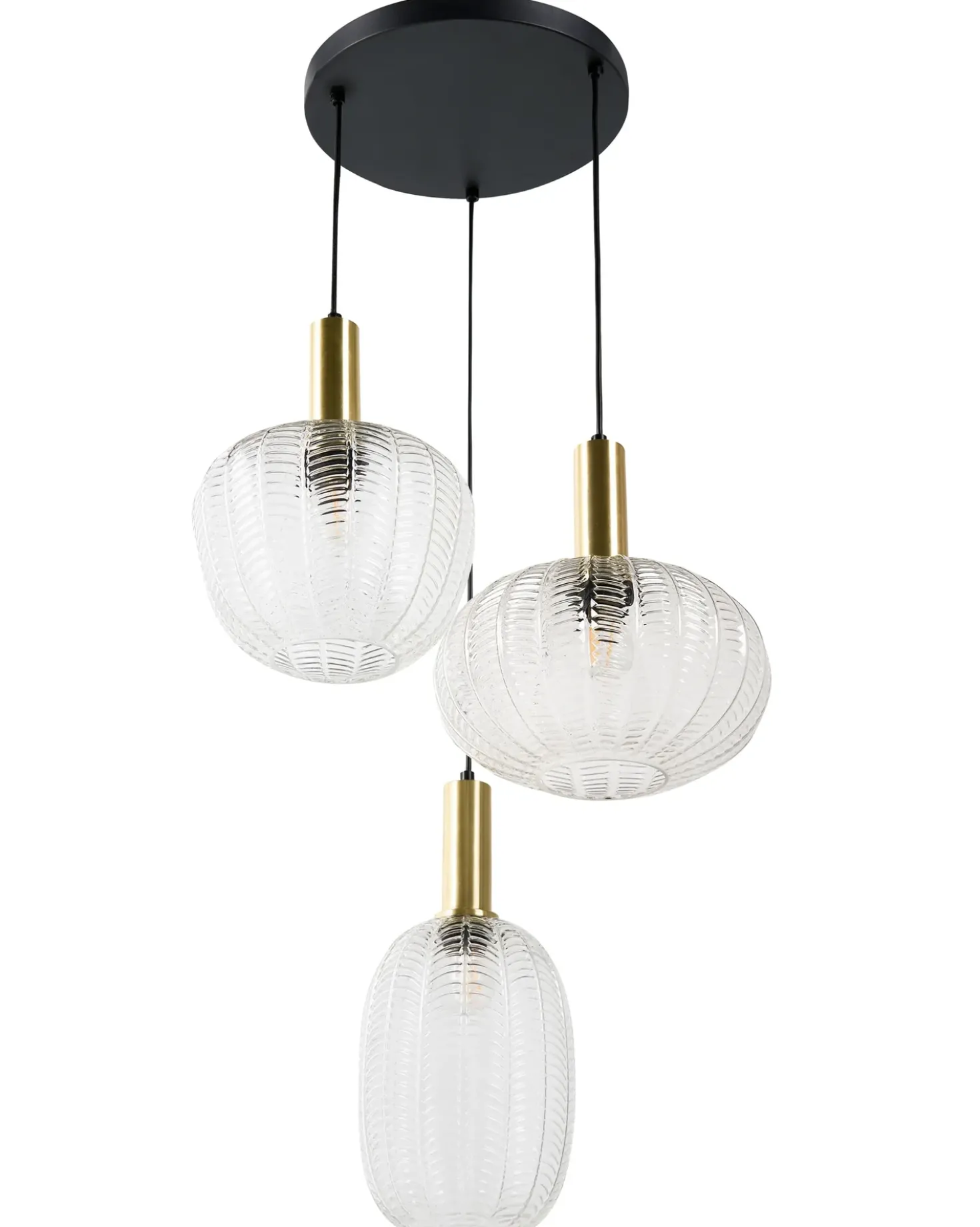 Lampadario NJORO Vetro Trasparente
