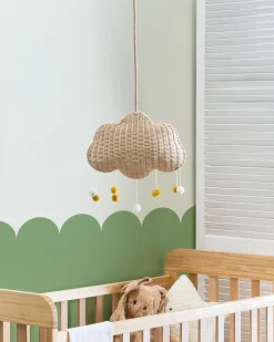 Lampadario Nuvola ONON Rattan Naturale