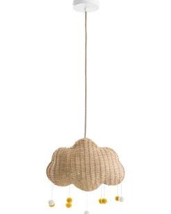 Lampadario Nuvola ONON Rattan Naturale