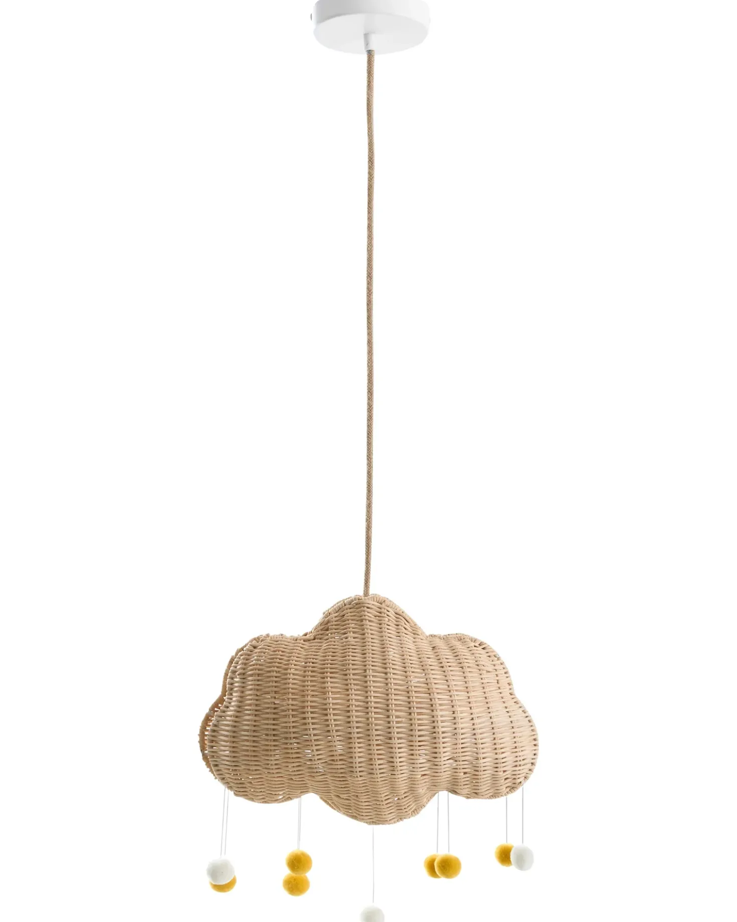 Lampadario Nuvola ONON Rattan Naturale