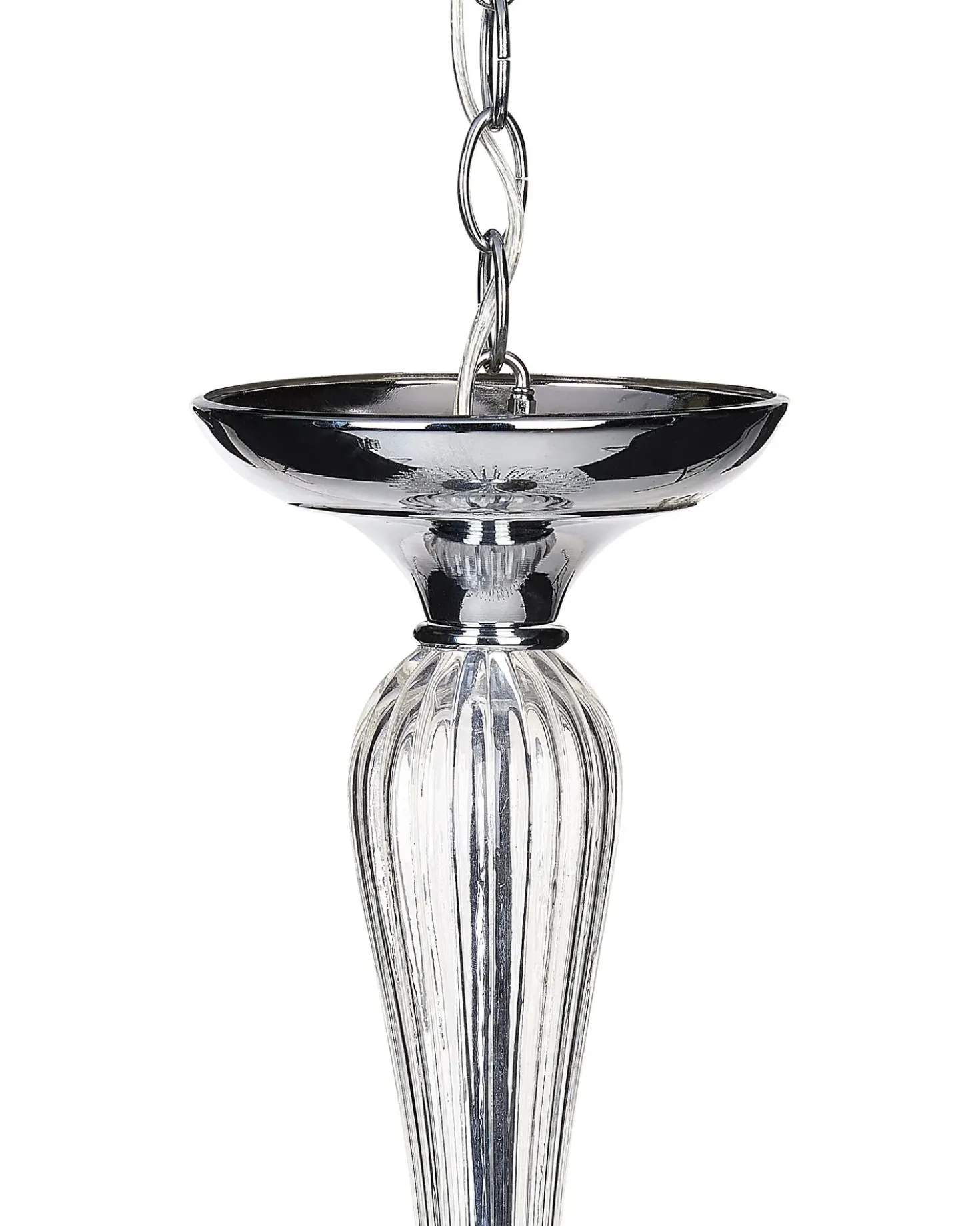 Lampadario ORARA Metallo Argento