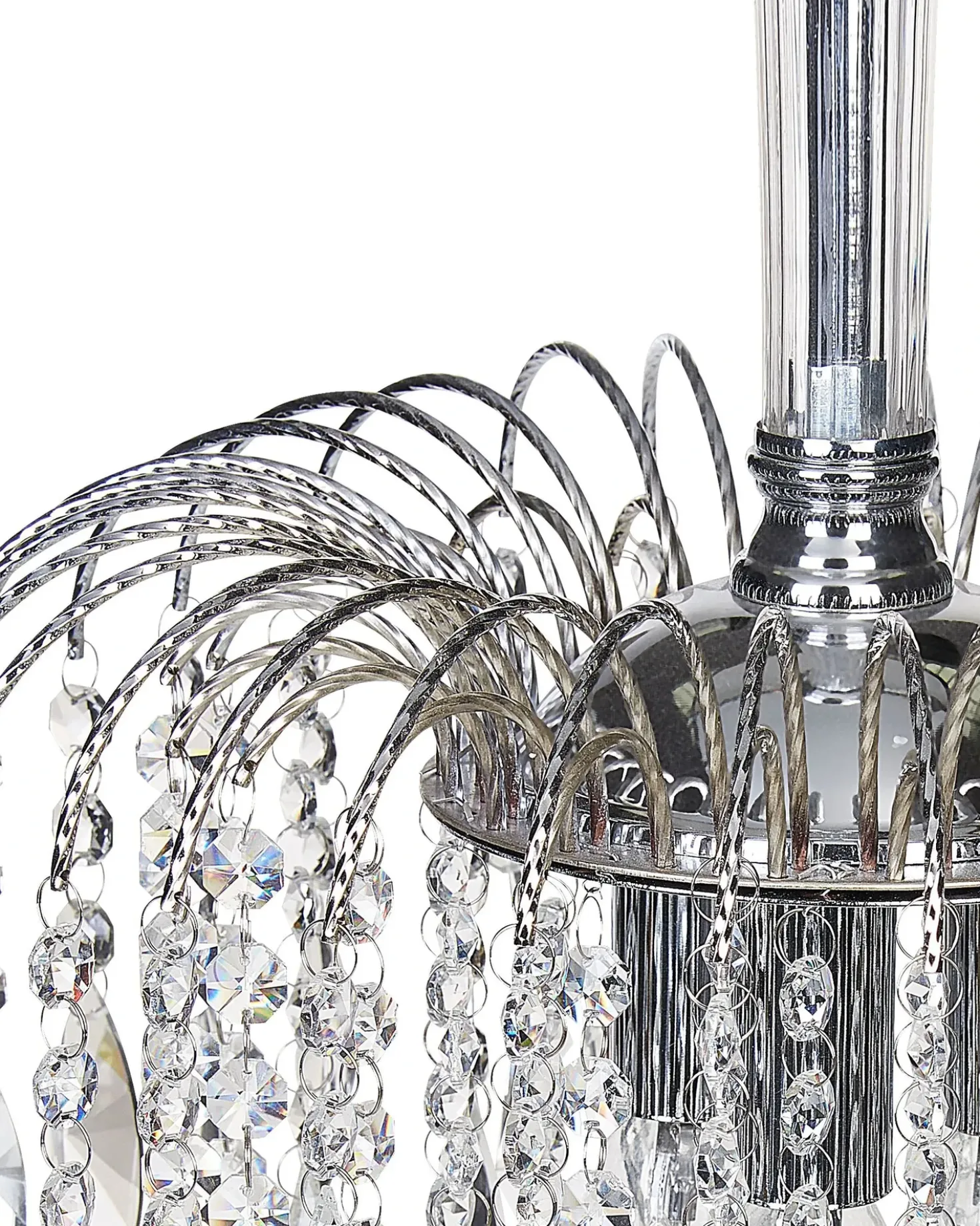 Lampadario ORARA Metallo Argento