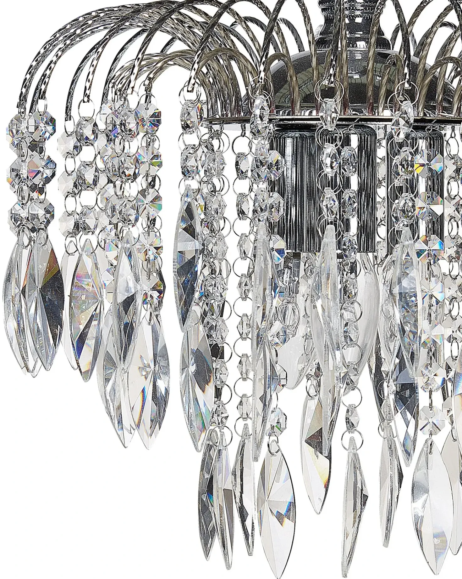 Lampadario ORARA Metallo Argento