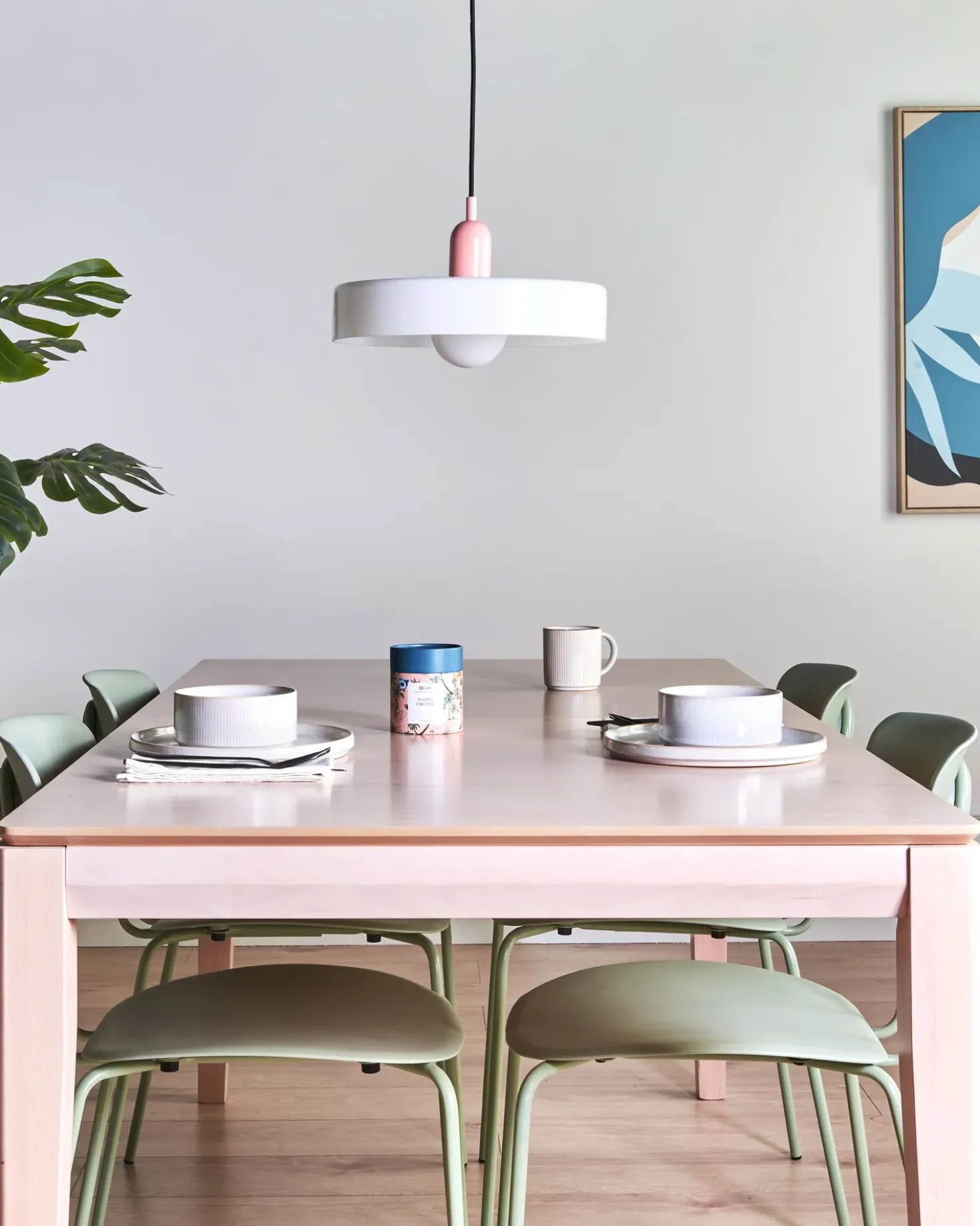 Lampadario PAALA Vetro Bianco