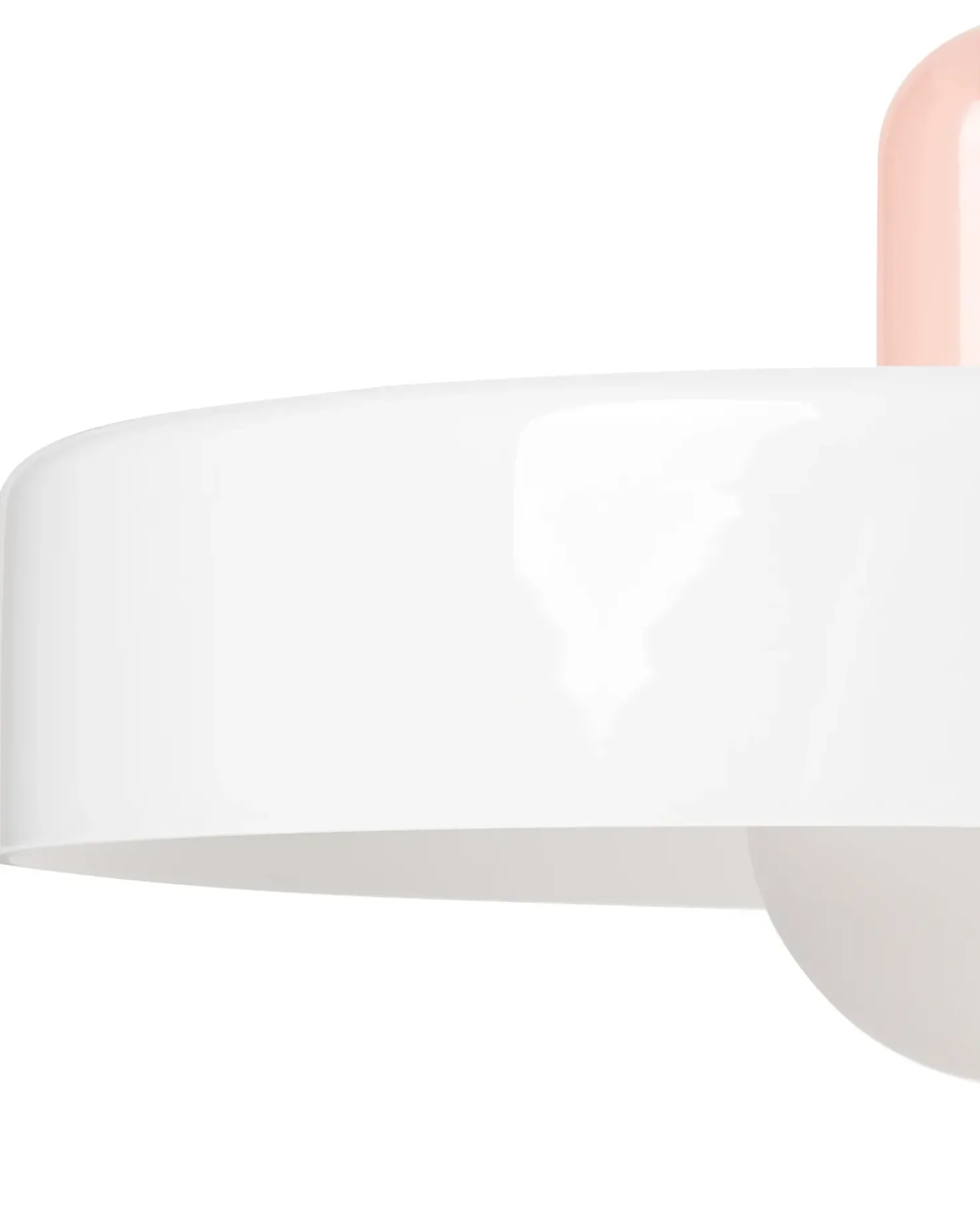Lampadario PAALA Vetro Bianco
