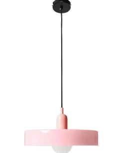Lampadario PAALA Vetro Rosa