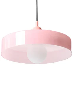 Lampadario PAALA Vetro Rosa
