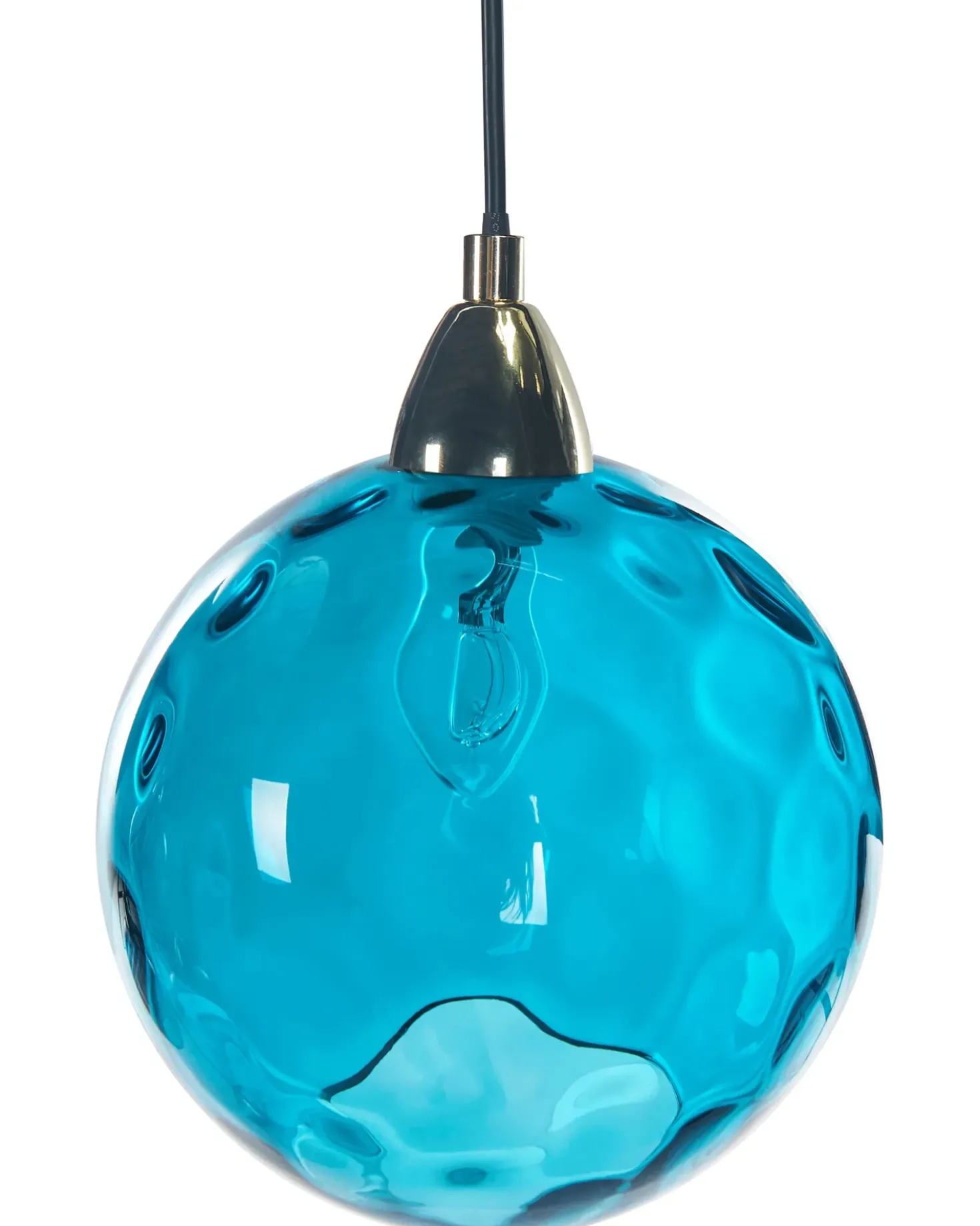 Lampadario PABELLON Vetro Blu