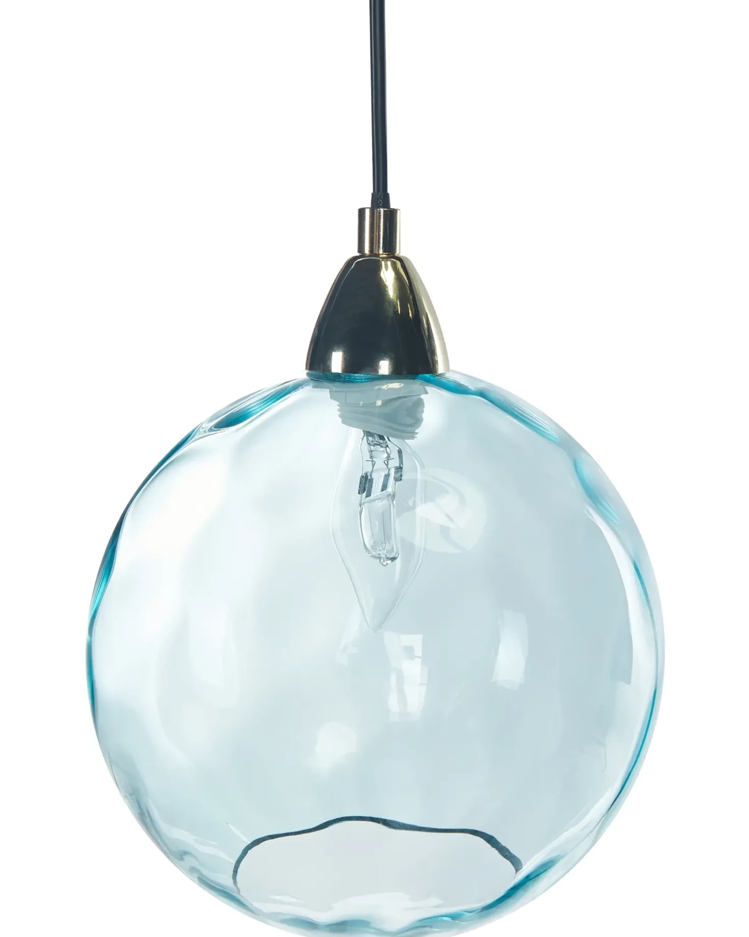 Lampadario PABELLON Vetro Blu
