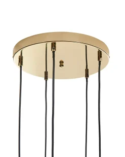 Lampadario PABELLON Vetro Blu