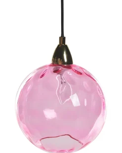 Lampadario PABELLON Vetro Rosso