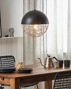 Lampadario PADMA Metallo Nero