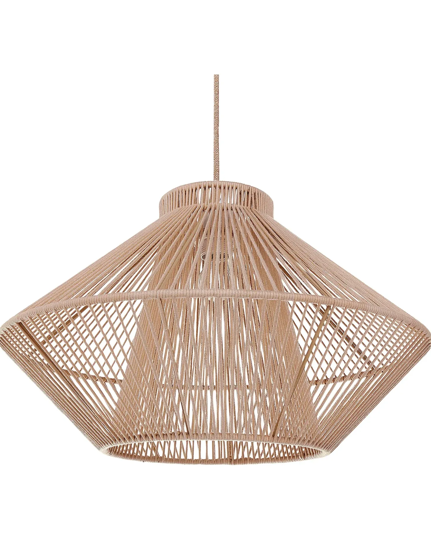 Lampadario PALMETTO Cotone Beige
