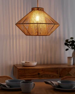 Lampadario PALMETTO Cotone Beige