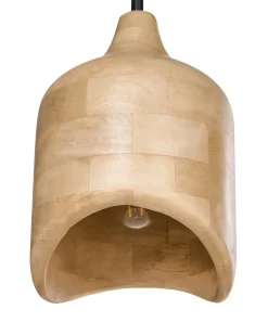 Lampadario PANDU Legno di mango Marrone chiaro