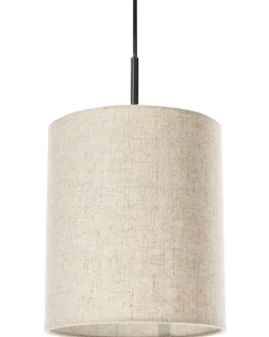 Lampadario PARGUAZA Lino Beige chiaro