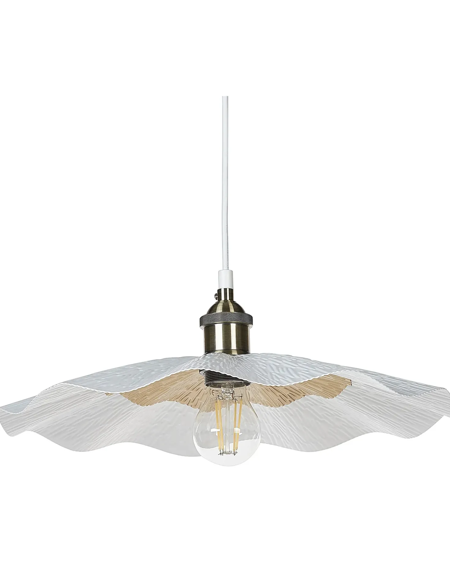 Lampadario PHILS Metallo Bianco