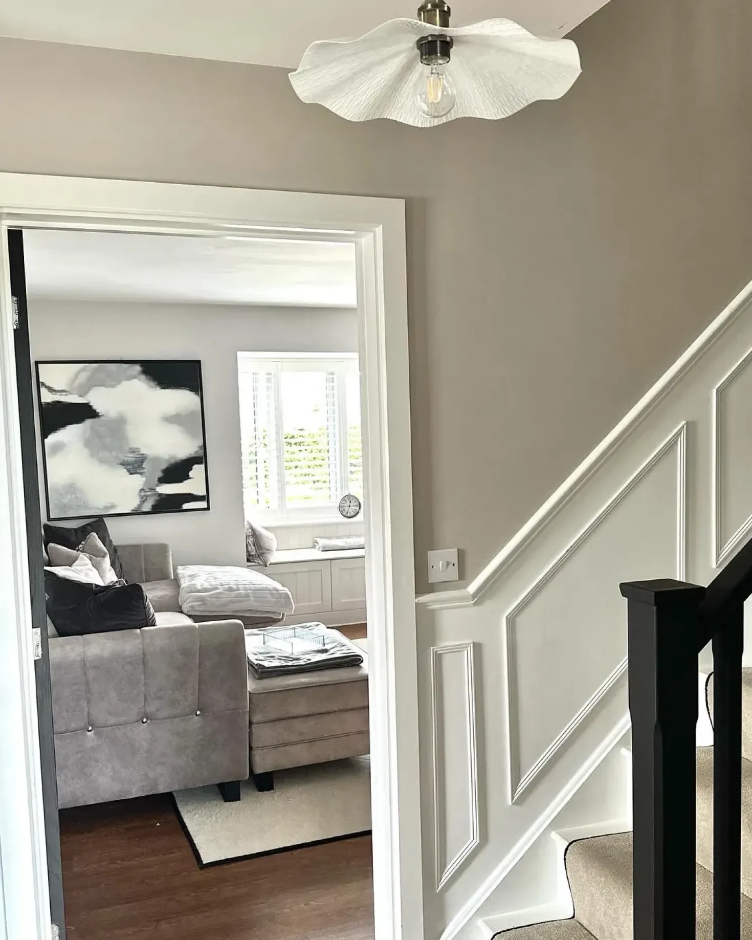 Lampadario PHILS Metallo Bianco