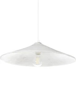 Lampadario PORONGOS Cartapesta Bianco