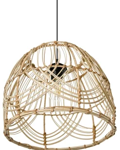 Lampadario POSTRERO Rattan Naturale