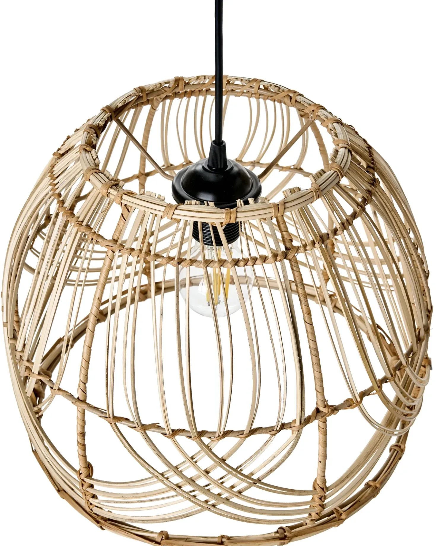 Lampadario POSTRERO Rattan Naturale