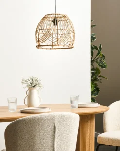 Lampadario POSTRERO Rattan Naturale