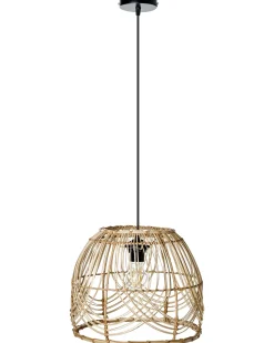 Lampadario POSTRERO Rattan Naturale