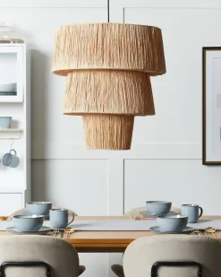 Lampadario PREMAT Vimini Naturale