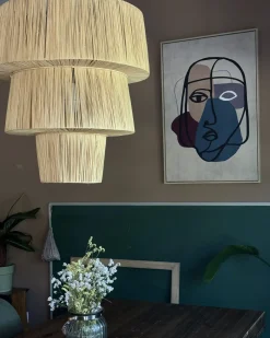 Lampadario PREMAT Vimini Naturale