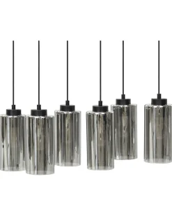 Lampadario PURIRI Vetro Grigio